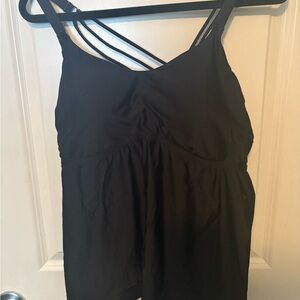 Torrid Sz 2x black bathing suit top